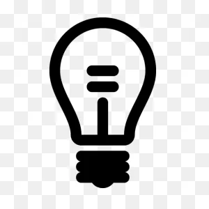 Black Light Bulb 2 Icon - Free Black Light Bulb Icons
