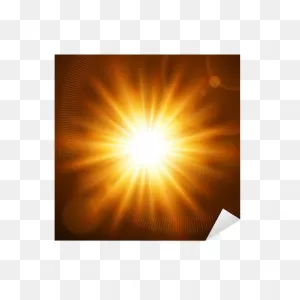 Abstraction Light With Lens Flare Background Sticker • Pixers ClipartFlare.com 