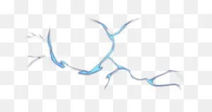 (4K) Anime Hit Spark Lightning Blue
