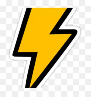 Lightning Clipart Lightning Strike - Lightning Sticker Png ClipartFlare.com 