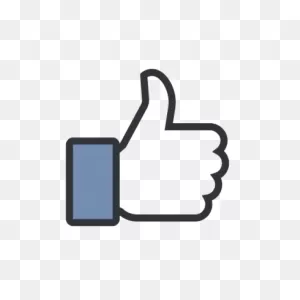 Facebook Like Icon Vector Free Download - ClipartFlare