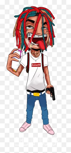 Download Model Image T Shirt - Lil Pump Imagenes Animadas Png ClipartFlare.com 