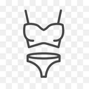 Bra, Brassiere, Lingerie, Underwear, Women Icon - Download On ClipartFlare.com 