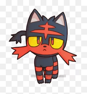 Pokemon - Litten By Cecileggs On 