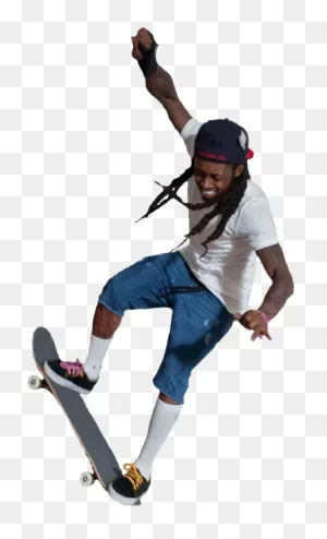 Lil Wayne Skateboarding (Psd) | Official Psds