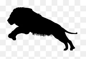Lion, Silhouette, Mammal, Wildlife Idea If You Find This Image Useful ClipartFlare.com 
