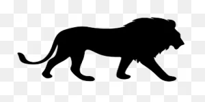 Lion Clipart Pdf - Lion Tattoo Silhouette - Png Download - Full ClipartFlare.com 