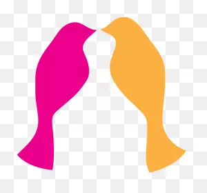 Love Birds Romantic - Free Vector Graphic On ClipartFlare