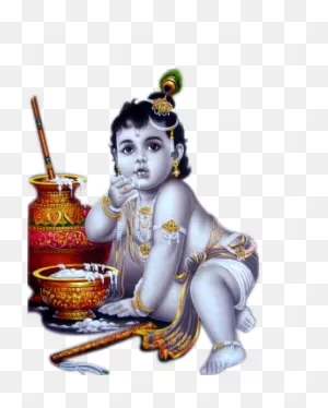 Krishna Png Eating Butter | Bal Krishna, Krishna, Bal Krishna Photo