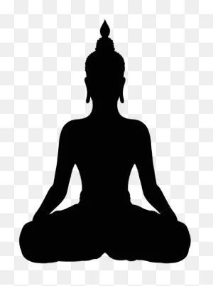 Buddha Silhouette Png Clipart | Buddha Art Drawing, Buddha Art ClipartFlare.com 