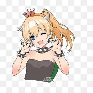 Loli Bowsette Fan Art By Jmiwa On 