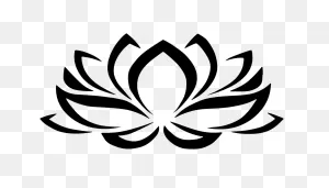 Lotus Flower Symbol Clip Art Image - Clipsafari