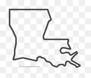 Louisiana State Clipart Louisiana Outline Louisiana State PNG-WebP ClipartFlare.com 