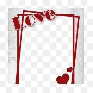 Download Hd Love Frame With Heart - Love Photo Frame Png ClipartFlare.com 