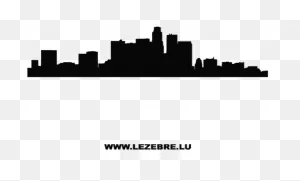 Silhouette Los Angeles Decal - Los Angeles Skyline Png Clipart ClipartFlare.com 