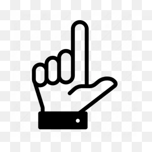 Loser, Loser Finger, Hand, Gesture, Failure, Sign, Pointing Icon ClipartFlare.com 