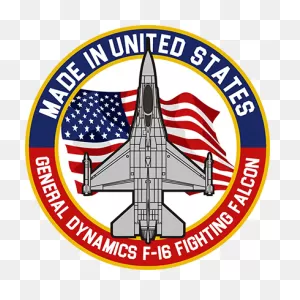 General Dynamics F16 Fighting Falcon - Made In Usa - Mens Premium ClipartFlare.com 