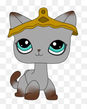 Lps Kitten Drawings - Lps Short Hair Cat Png - (379X450) Png ClipartFlare.com 
