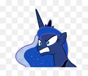 Mlp Princess Luna Angry - ClipartFlare