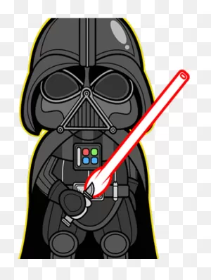Download Hd Luke Skywalker Clipart Kawaii - Darth Vader Cute ClipartFlare.com 