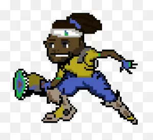 Lucio Selecao - Lucio Overwatch Pixel Art Clipart - Large Size Png ClipartFlare.com 