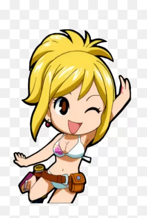 Download Asklucyh Posted This - Kawaii Chibi Lucy Heartfilia Png ClipartFlare.com 