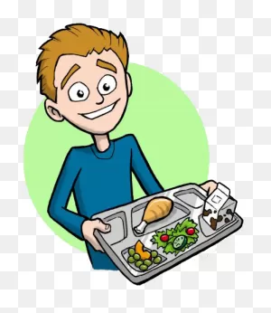 A Hot Meal Planned By A Nutritionist Comprising The - Have Lunch ClipartFlare.com 