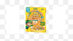 Lucky Charms Honey Clovers Cereal - ClipartFlare