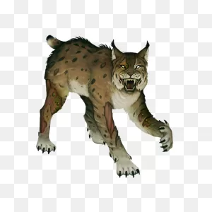 Lynx Face Sticker