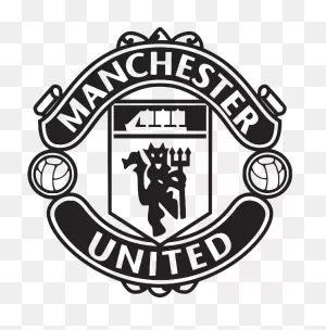 Download Manchester United Black Logo Png - Full Size Png Image ClipartFlare.com 
