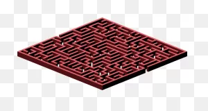 Labyrinth Maze - Free Vector Graphic On ClipartFlare