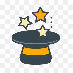 Magic, Hat, Marketing, Show, Stars, Tool, Wizard Icon - Download On ClipartFlare.com 