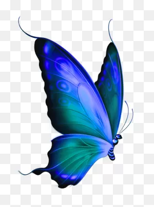Transparent Blue And Green Deco Butterfly Clipart | Butterfly Clip ClipartFlare.com 