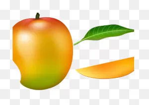 Illustration Of Cute Mango Fruit Sticker