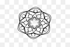 Mandala Vector Template #90 Graphic By Rheinata Creative ClipartFlare.com 