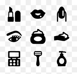 Banner Freeuse Stock Lipstick Icon Packs - Makeup Icon Transparent ClipartFlare.com 