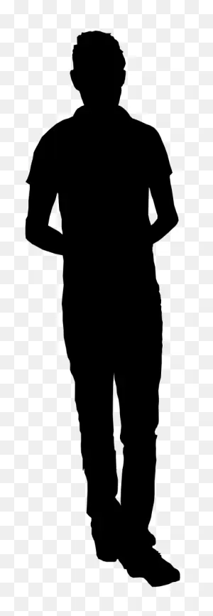 10 Man Standing Silhouette (Png Transparent) | ClipartFlare ClipartFlare.com