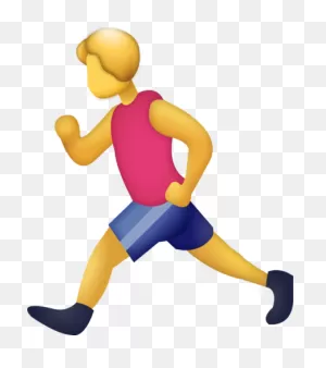 Man Running Emoji [Free Download Iphone Emojis] | Emoji Island