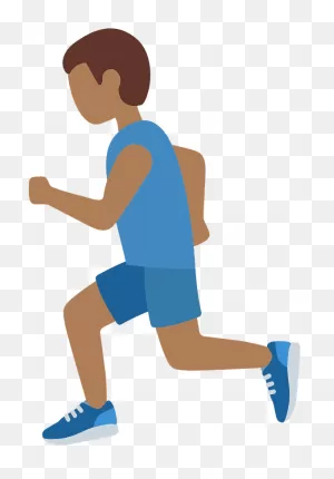 Man Running Emoji Clipart - Personne Qui Court - Png Download ClipartFlare.com 