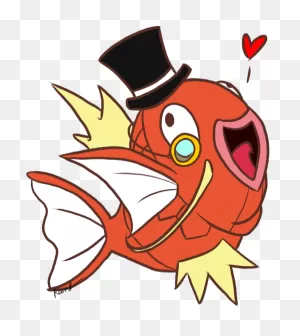 Magikarp Png - Magikarp Gentleman Clipart - Large Size Png Image ClipartFlare.com 