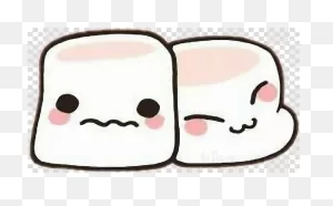 Chamallow Kawaii Clipart Marshmallow Kawaii - Aries Logo No ClipartFlare.com 