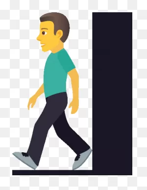 Man Walking People Sticker - Man Walking People Joypixels ClipartFlare.com 