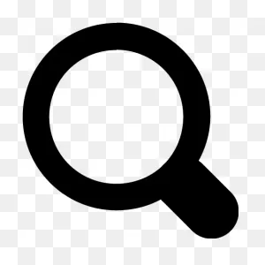 Black Magnifying Glass 3 Icon - Free Black Magnifying Glass Icons