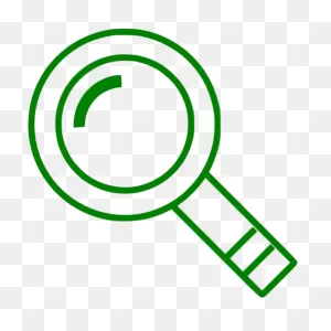 Green Magnifying Glass 2 Icon - Free Green Magnifying Glass Icons
