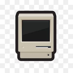 Classic, Computer, Crt, Desktop, Macintosh, Old Icon - Download On ClipartFlare.com 
