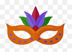 Transparent Mardi Gras Clip Art - ClipartFlare