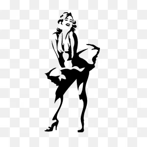 Wall Decal Marilyn Monroe | Marilyn Monroe Painting, Marilyn ClipartFlare.com 