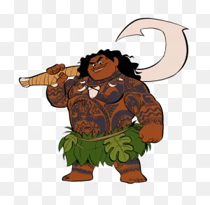 Page 1 - Maui From Moana Clipart - Png Download - Full Size ClipartFlare.com 