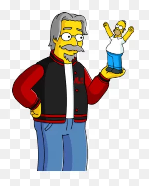 Matt Groening Phased Icon - Matt Groening As A Simpsons Character ClipartFlare.com 