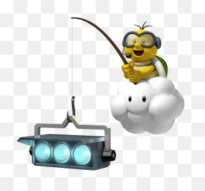 Mario Kart 8 Deluxe - Mario Kart Lakitu Png Clipart - Full Size ClipartFlare.com 
